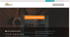 Desktop Screenshot of homeproof.com